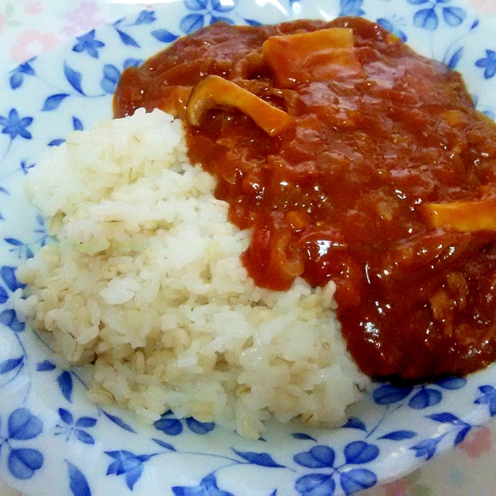 トマトと赤ワインのカレー++